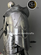 Medieval Knight Armor, functional Armor, Larp Armor Costume, Cosplay, Sca, Larp Armor, Gift for Men/Women. ISH Collection