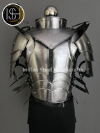 Medieval Knight Armor, functional Armor, Larp Armor Costume, Cosplay, Sca, Larp Armor, Gift for Men/Women. ISH Collection