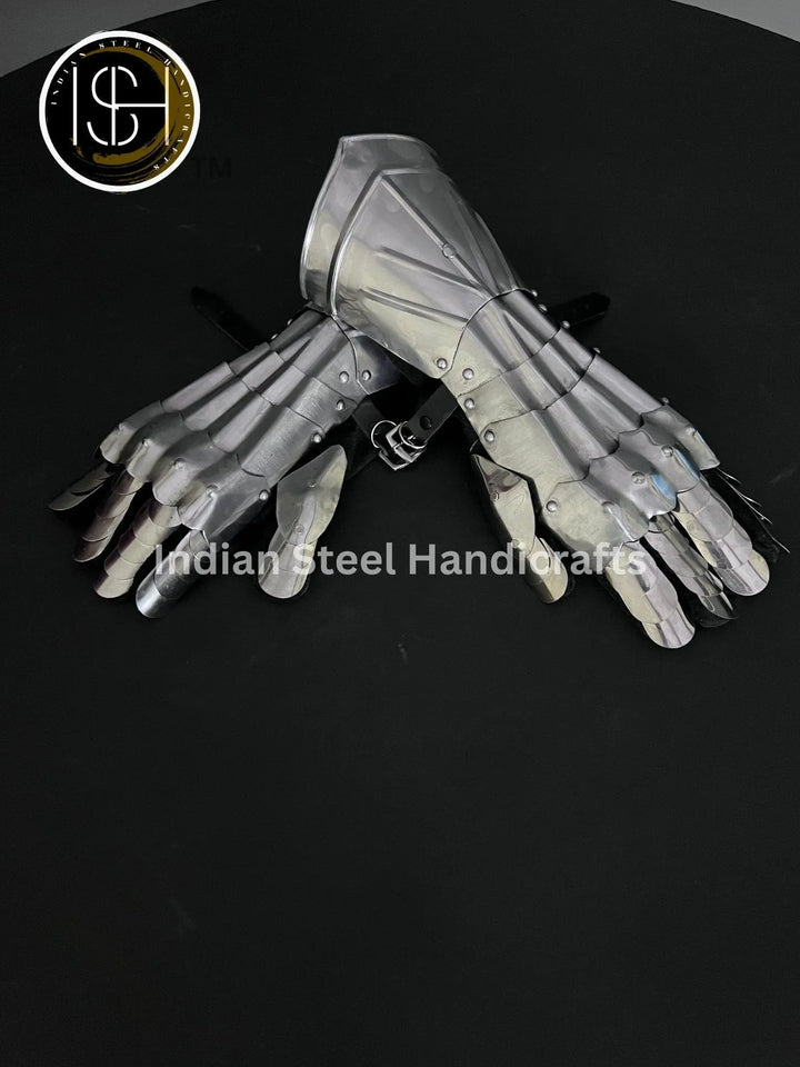 Knight Gauntlets Armor, Larp Armor, Cosplay Armor, Gloves Armour, Sca Armor, Fantasy armor, Gift for men , Gift for Men/ Women. ISH Collection