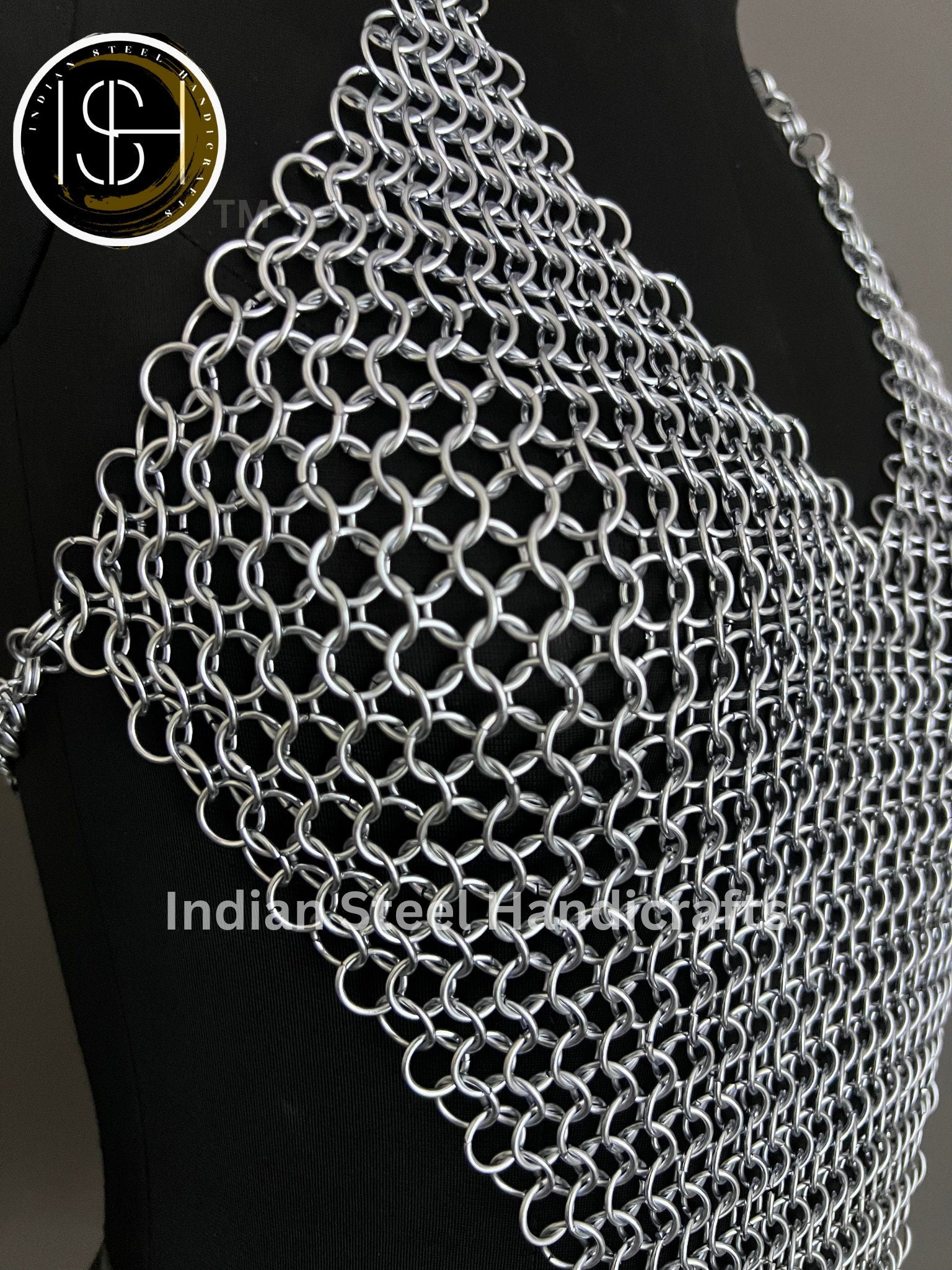 Medieval Chainmail Armor, Larp Armor, Cosplay Armor, Sca Armor, Fantasy Armor, Cosplay Clothing, Gift For Women