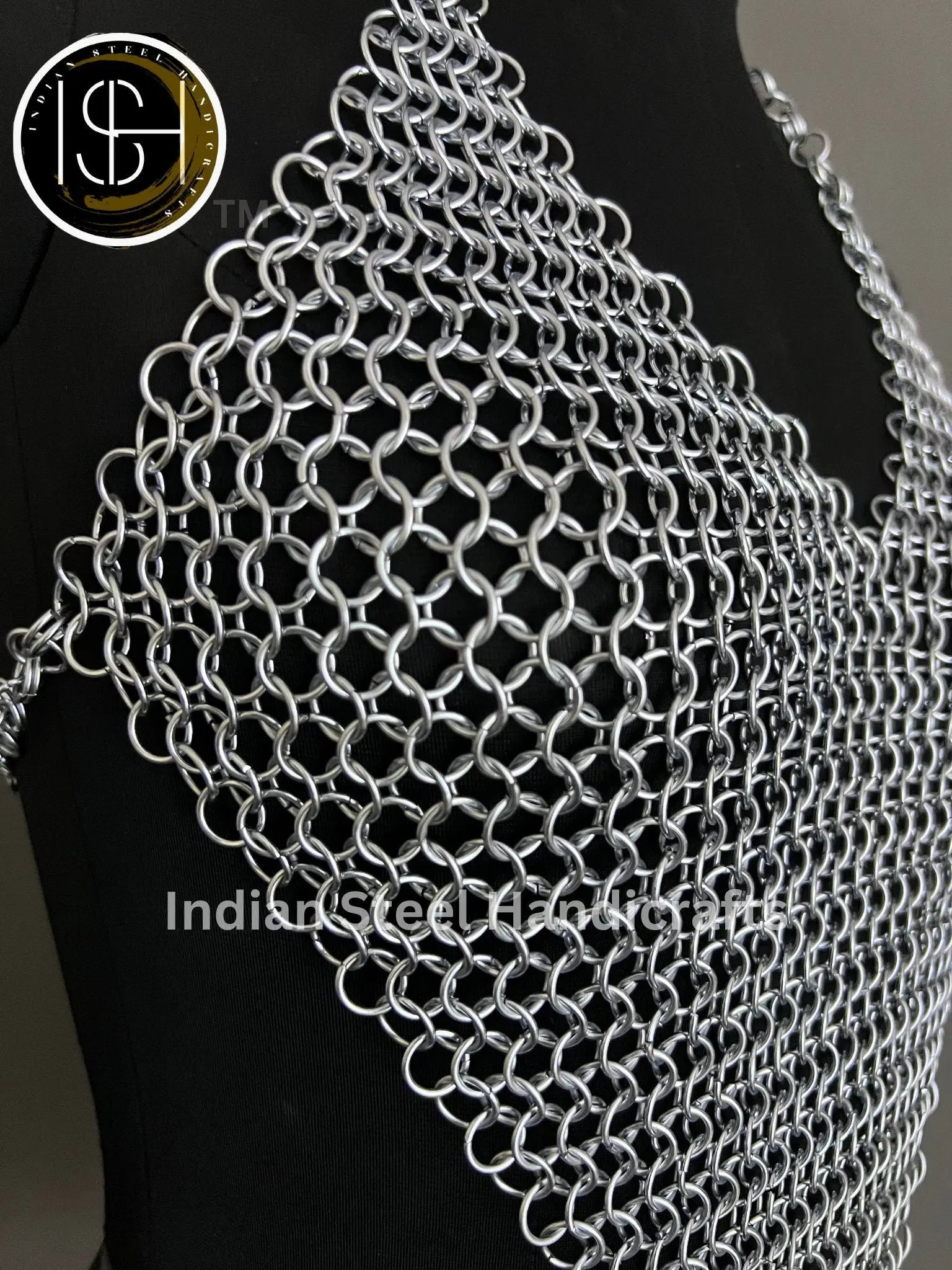 Medieval Chainmail Armor, Larp Armor, Cosplay Armor, Sca Armor, Fantasy Armor, Cosplay Clothing, Gift For Women ISH Collection