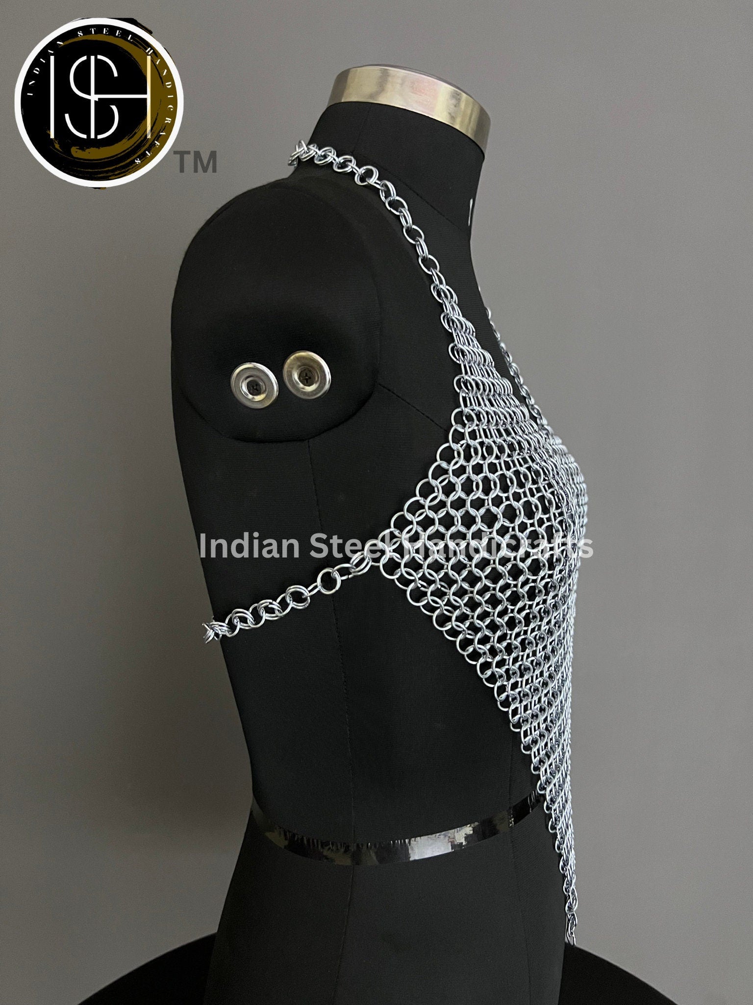 Medieval Chainmail Armor, Larp Armor, Cosplay Armor, Sca Armor, Fantasy Armor, Cosplay Clothing, Gift For Women