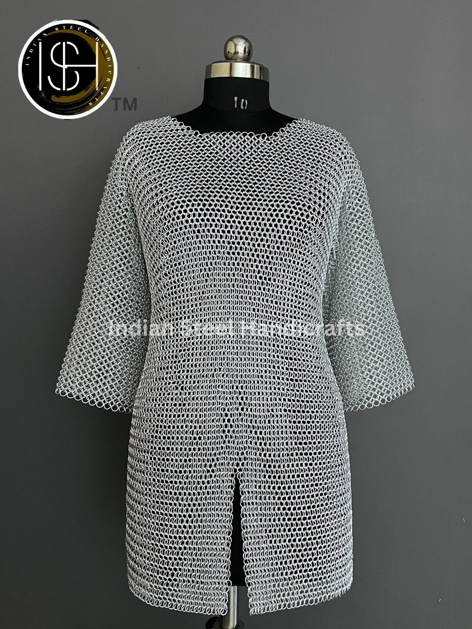 Knight Brave Chainmail Armor, Cosplay Armor, Sca Armor, Larp Armor, Gifts for Women. ISH Collection