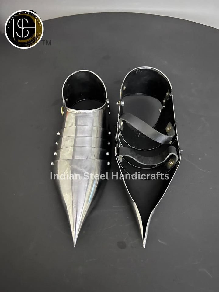 Medieval Knight Armor Sabaton, fantasy great set for Cosplay SCA, LARP, Fantasy Armor, gift item. ISH Collection