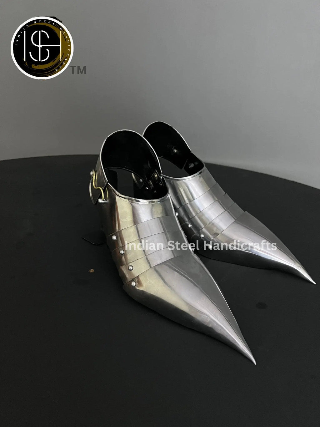 Medieval Knight Armor Sabaton, fantasy great set for Cosplay SCA, LARP, Fantasy Armor, gift item. ISH Collection