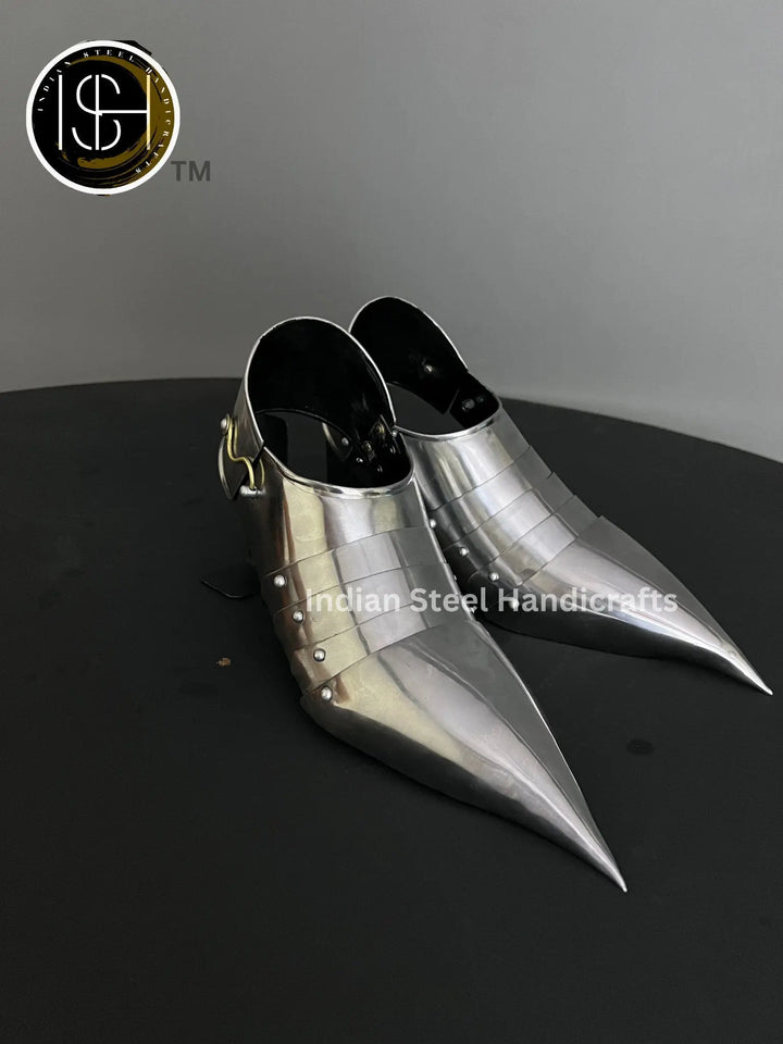 Medieval Knight Armor Sabaton, fantasy great set for Cosplay SCA, LARP, Fantasy Armor, gift item. ISH Collection