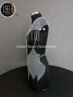 Chainmail Harness, Chainmail Chains Layers top & Skirt, Rings Costume, Wedding Cosplay Costume, Larp , Cosplay, Sca Armor, Gift For Women. ISH Collection