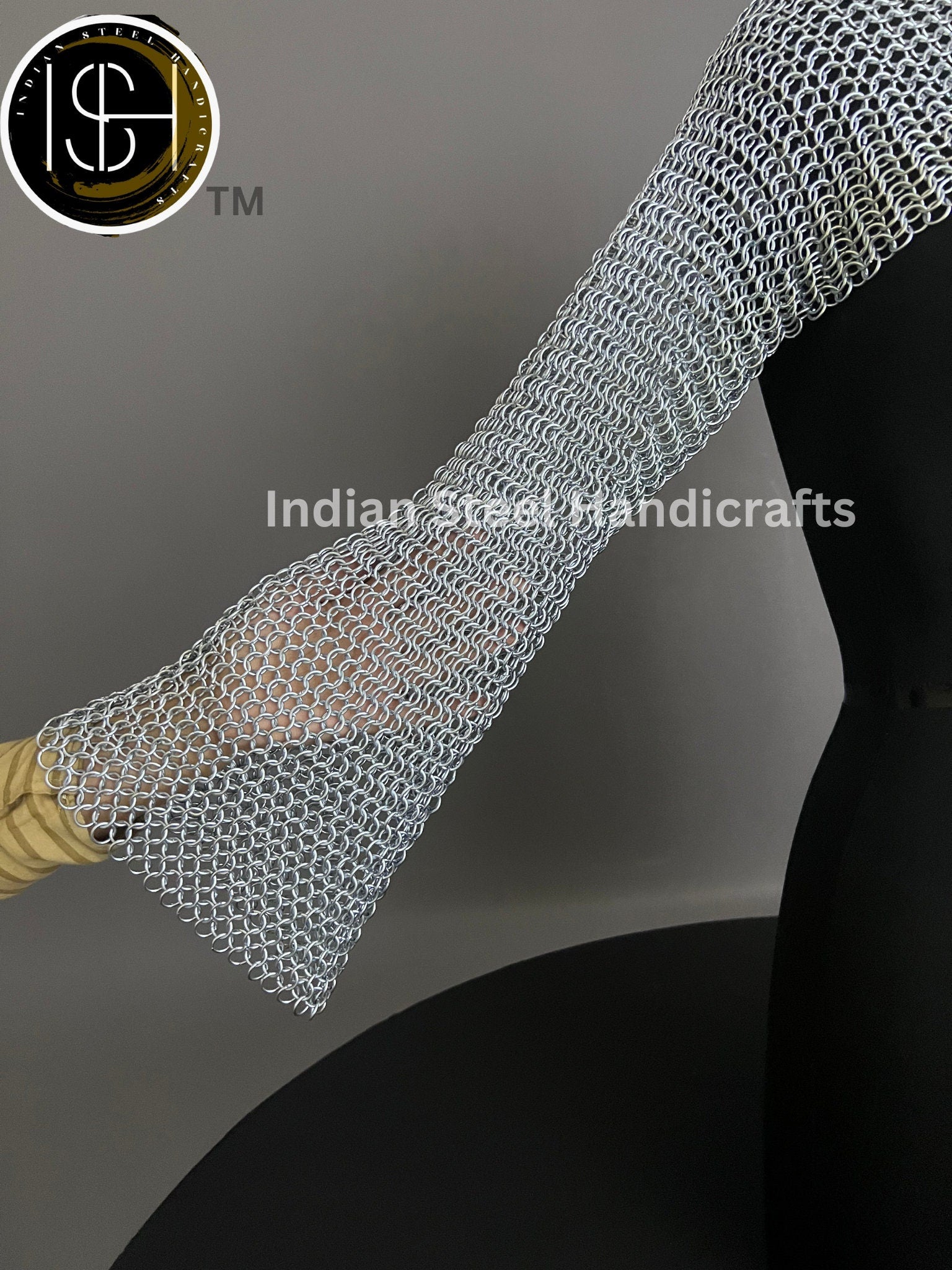 Chainmail Silver Long Sleeves Shrug, Handmade Loose Cropped Pullover Top, Elegant & Most Beautiful Wedding Costume, Halloween Cosplay Gift