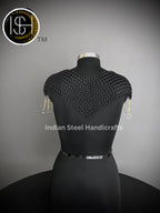 Chainmail Collar, Chainmail Jump Ring, Chainmail Neck Piece, Cosplay Costume, Chainmail Festival,Renaissance Faire Larp Gift. ISH Collection