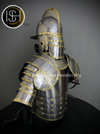Medieval Hussar Jacket Armor, Larp Armor, Cosplay Armor, Fantasy Armor Costume, SCA Armor, Larp Costume, Gift Items. ISH Collection