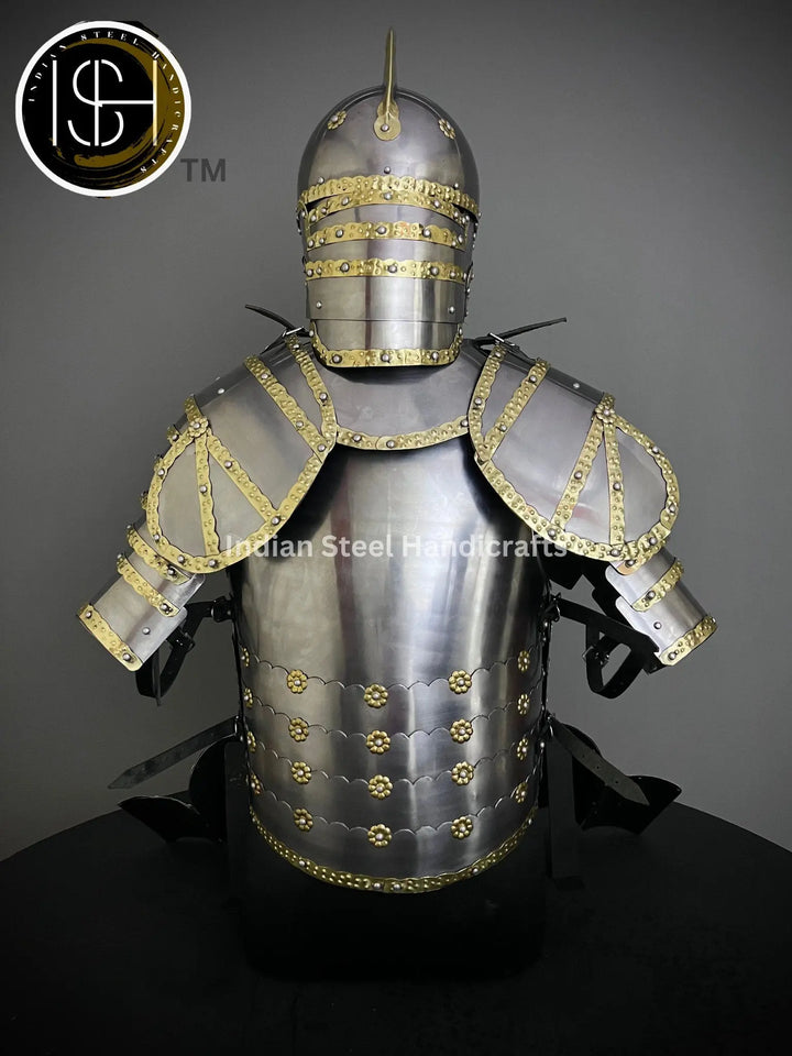 Medieval Hussar Jacket Armor, Larp Armor, Cosplay Armor, Fantasy Armor Costume, SCA Armor, Larp Costume, Gift Items. ISH Collection