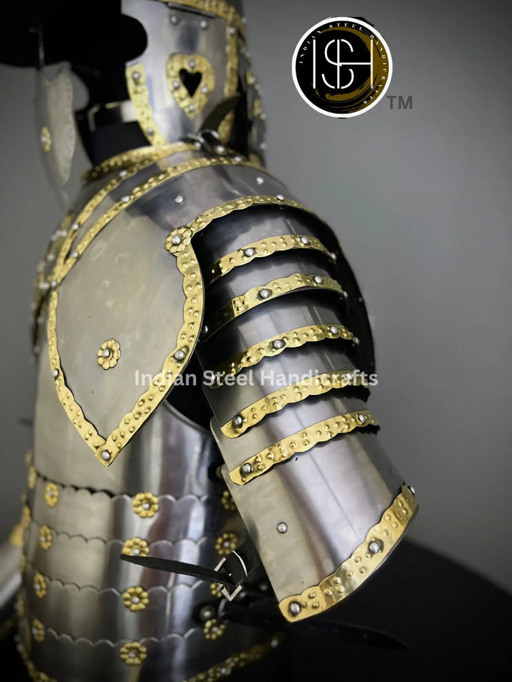 Medieval Hussar Jacket Armor, Larp Armor, Cosplay Armor, Fantasy Armor Costume, SCA Armor, Larp Costume, Gift Items. ISH Collection
