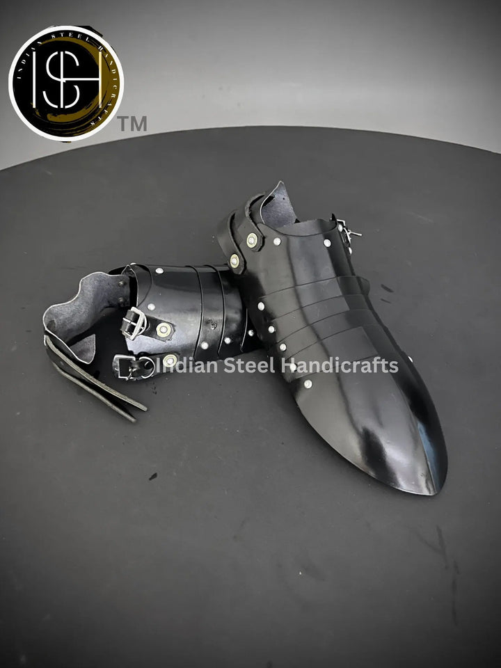 Medieval Knight Armor Sabaton, fantasy Larp costume, Cosplay Armor, SCA Armor, LARP Armor, Gift for him ISH Collection