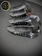 Medieval Knight Armor Sabaton, fantasy Larp costume, Cosplay Armor, SCA Armor, LARP Armor, Gift for him ISH Collection
