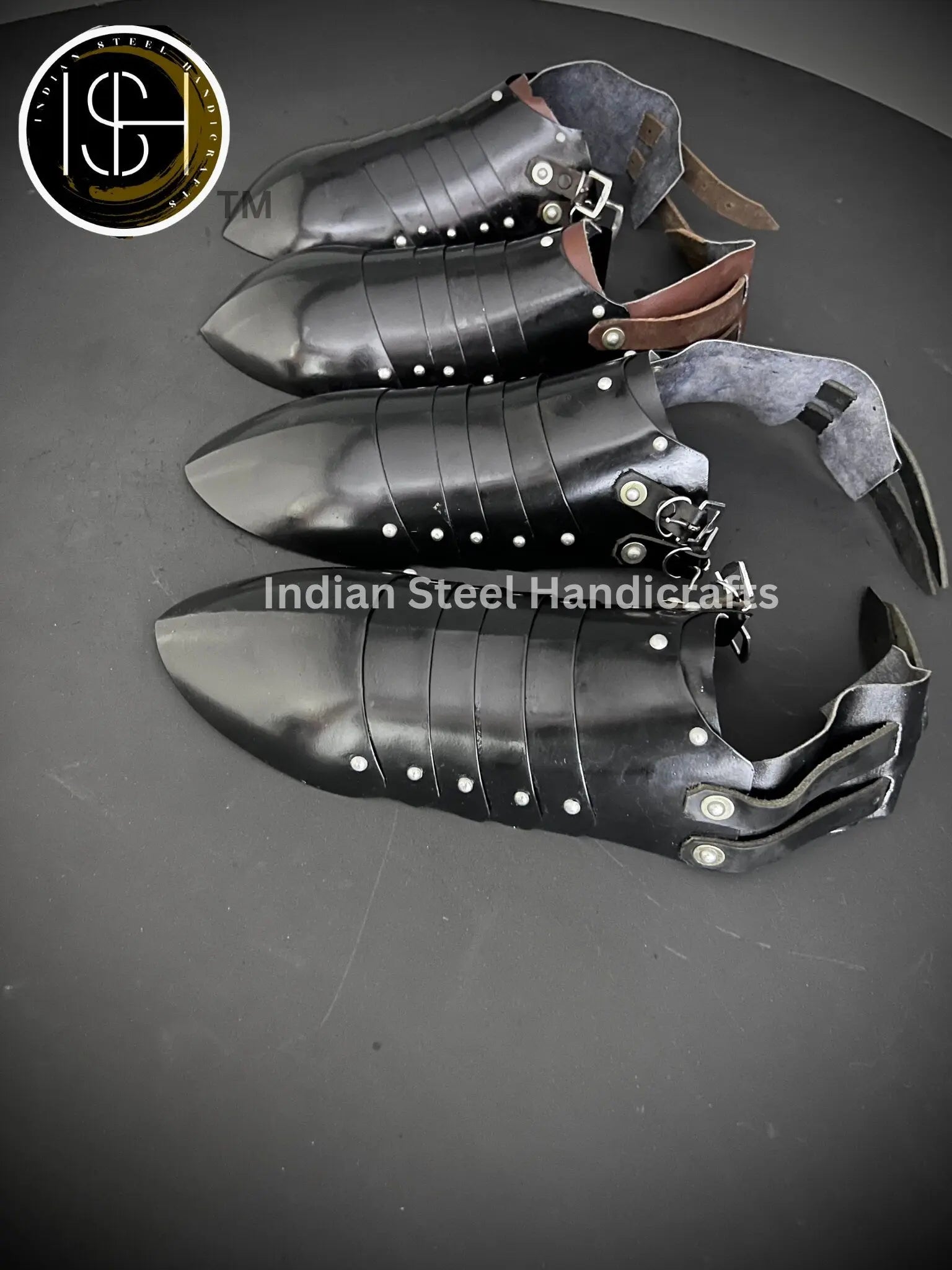 Medieval Knight Armor Sabaton, fantasy Larp costume, Cosplay Armor, SCA Armor, LARP Armor, Gift for him ISH Collection