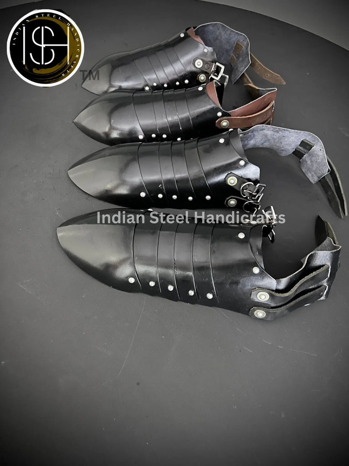 Medieval Knight Armor Sabaton, fantasy Larp costume, Cosplay Armor, SCA Armor, LARP Armor, Gift for him ISH Collection