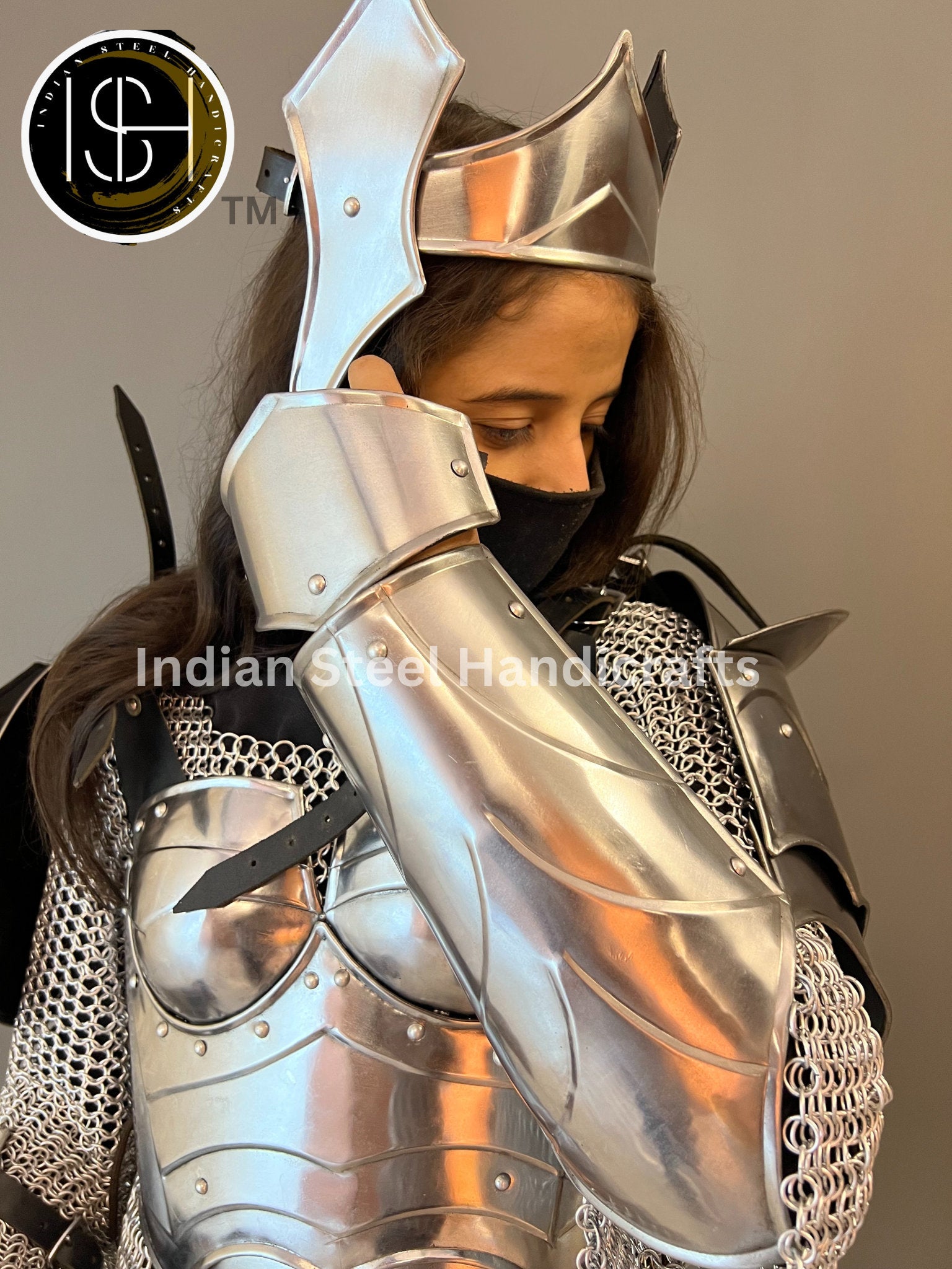 Medieval Ancient Cuirass Armor, Brave Lady Armor Costume, Cosplay Armor, LARP Armor, Gift for Women