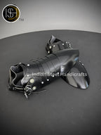 Medieval Knight Armor Sabaton, fantasy Larp costume, Cosplay Armor, SCA Armor, LARP Armor, Gift for him ISH Collection