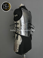 Medieval Knight Armor, Fantasy female Chest & Tesset armor, Sca, Cosplay, Larp Armor Costume, Gift items. ISH Collection