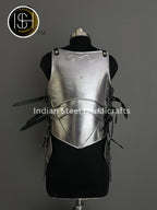 Medieval Knight Armor, Fantasy female Chest & Tesset armor, Sca, Cosplay, Larp Armor Costume, Gift items. ISH Collection
