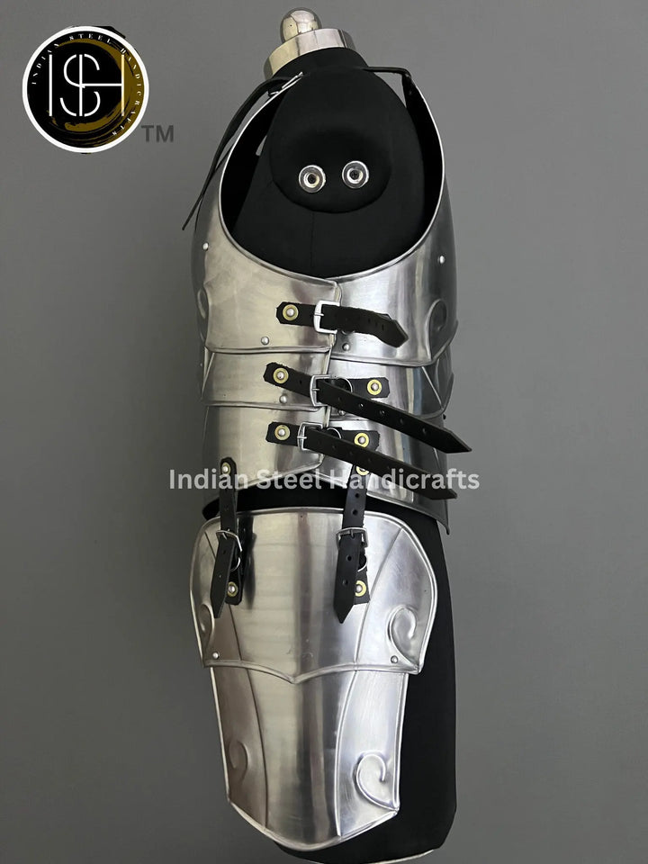 Medieval Knight Armor, Fantasy female Chest & Tesset armor, Sca, Cosplay, Larp Armor Costume, Gift items. ISH Collection