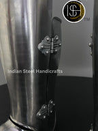 Medieval Knight leg Guard, Sabaton Armor, Larp Armor, Cosplay Armor, functional Armor, Sca Armor, Larp, Gift Item. ISH Collection