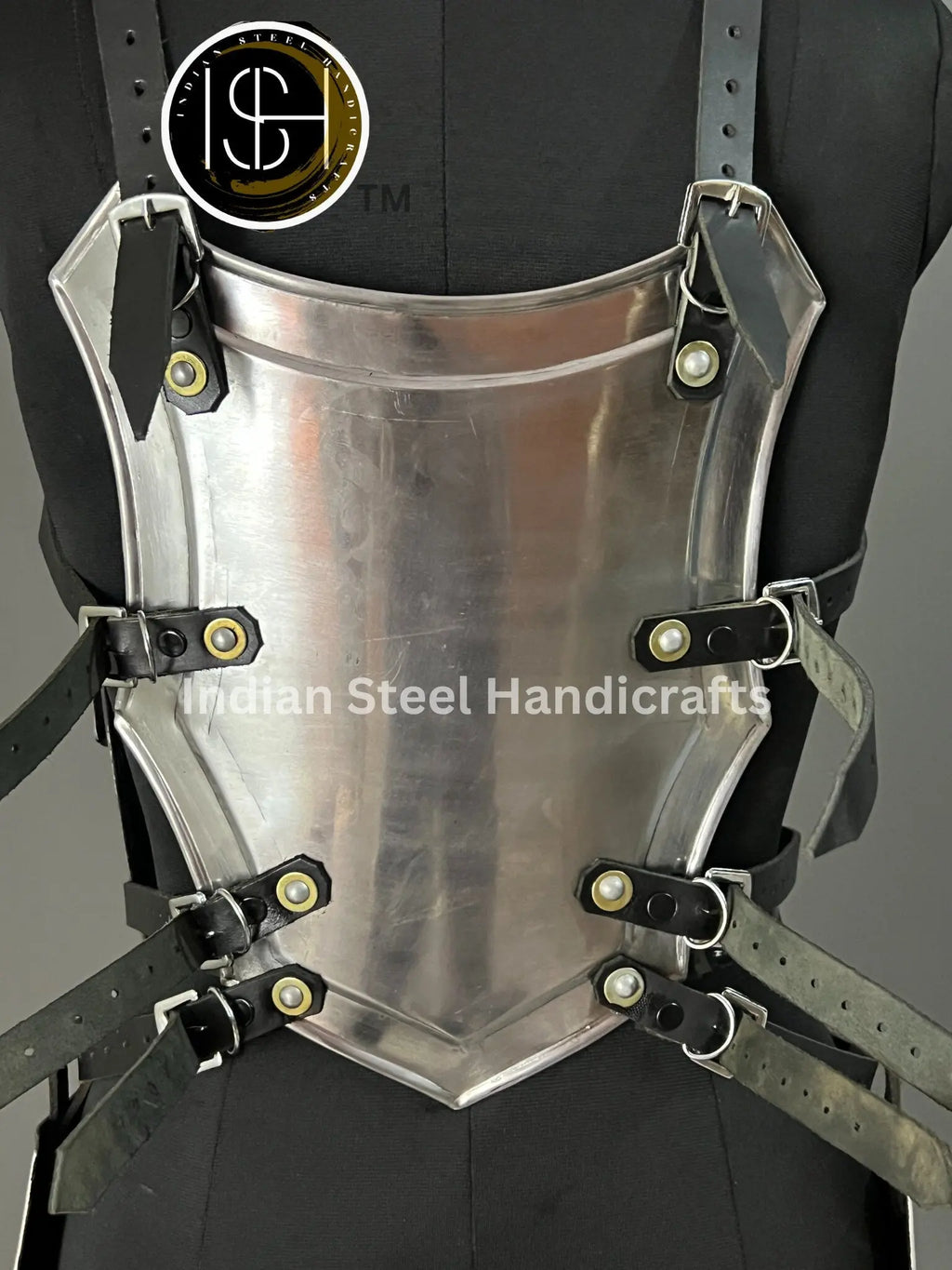 Medieval Lady Knight Armor: Steel Female Costume, LARP Cosplay
