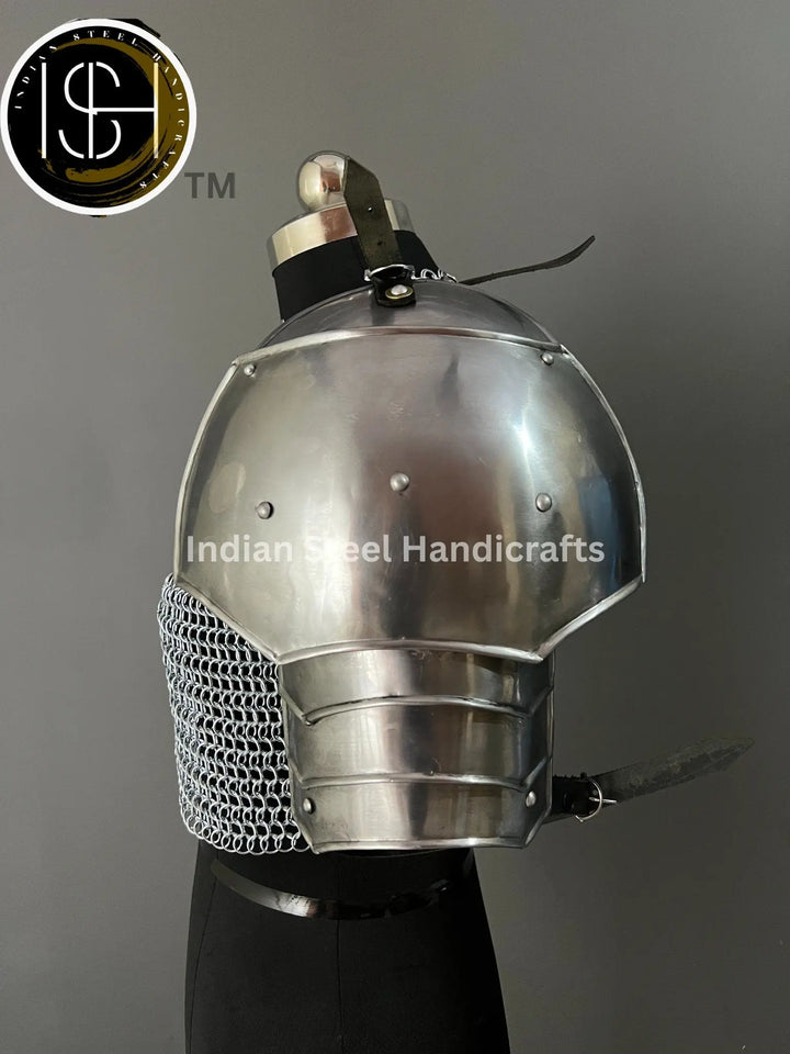 Knight Brave Female Armor, Gorget Pouldron Armor, Chaianmail Armor,Cosplay Armor, Sca Armor, Larp Armor, Gifts for Women. ISH Collection