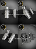 Medieval Knight Steel Shoulder & Bracer Armor: LARP Cosplay