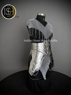 Steel Chainmail Armor Set: Larp Cosplay Costume