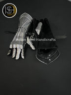 Knight Gauntlets Armor, Larp Armor, Cosplay Armor, Gloves Armour, Sca Armor, Fantasy armor, Gift for men , Gift for Men/ Women. ISH Collection