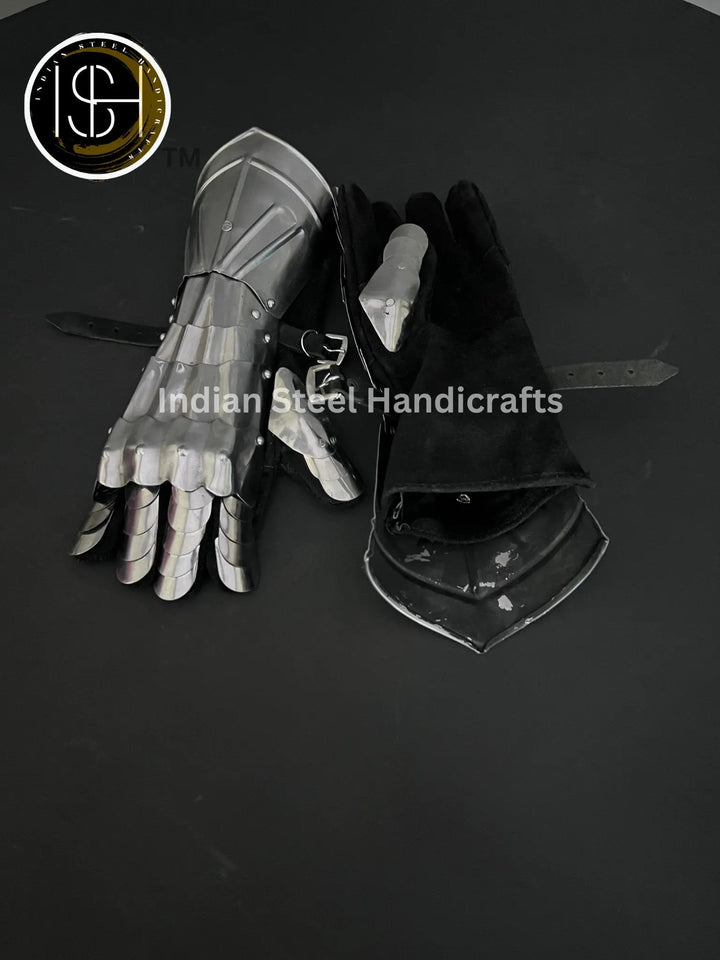 Knight Gauntlets Armor, Larp Armor, Cosplay Armor, Gloves Armour, Sca Armor, Fantasy armor, Gift for men , Gift for Men/ Women. ISH Collection