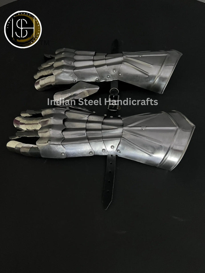 Knight Gauntlets Armor, Larp Armor, Cosplay Armor, Gloves Armour, Sca Armor, Fantasy armor, Gift for men , Gift for Men/ Women. ISH Collection