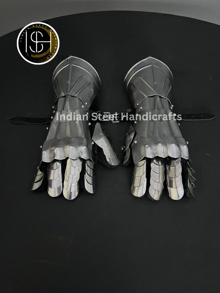 Knight Gauntlets Armor, Larp Armor, Cosplay Armor, Gloves Armour, Sca Armor, Fantasy armor, Gift for men , Gift for Men/ Women. ISH Collection