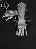 Knight Gauntlets Armor, Larp Armor, Cosplay Armor, Gloves Armour, Sca Armor, Fantasy armor, Gift for men , Gift for Men/ Women. ISH Collection