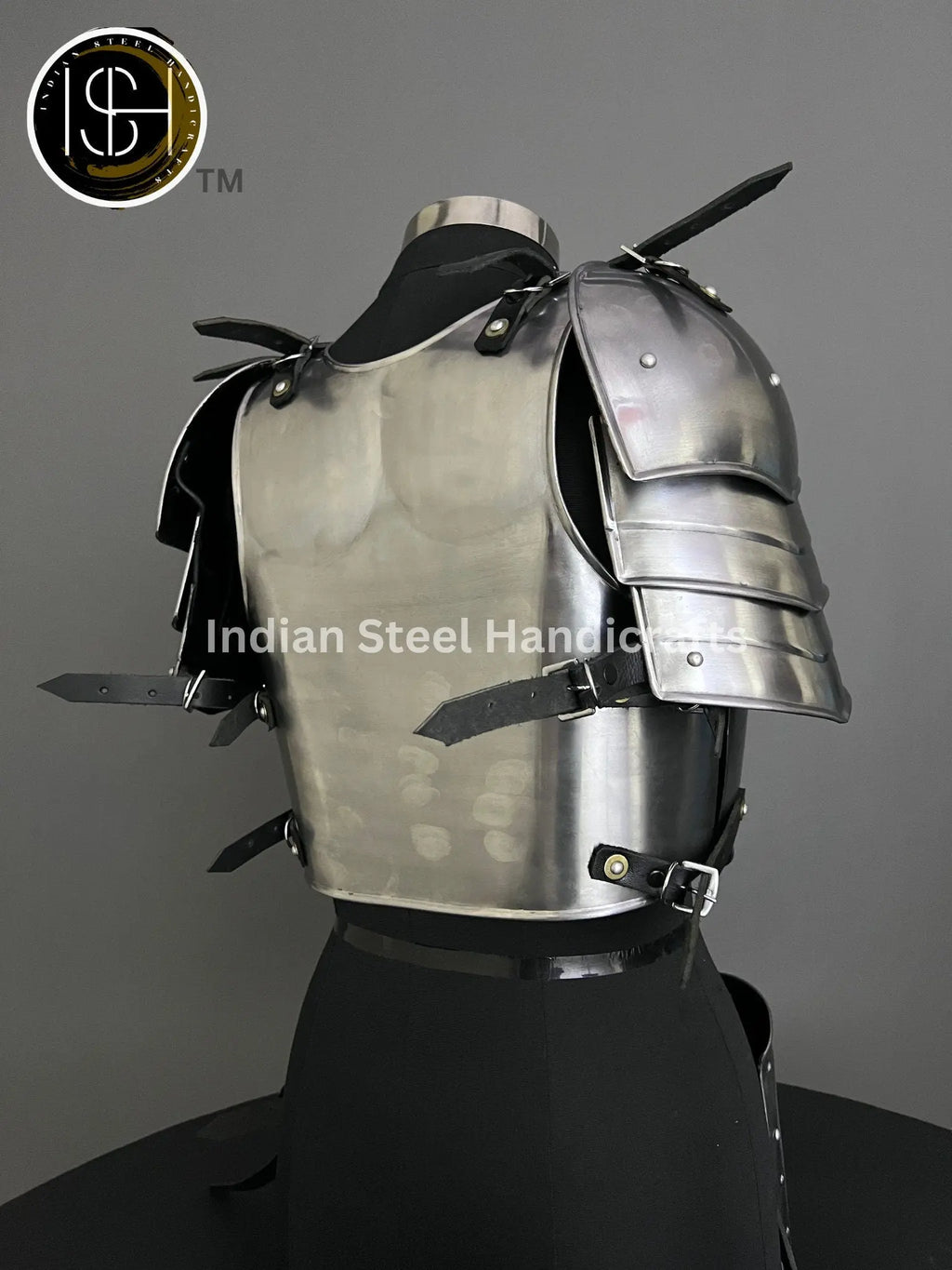Medieval Lady Knight Armor: Steel Female Cosplay LARP Costume
