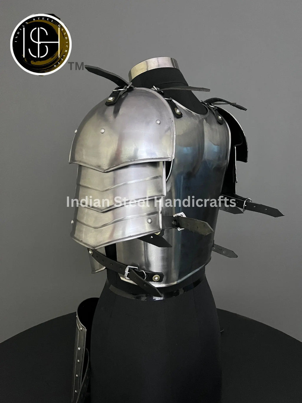 Medieval Lady Knight Armor: Steel Female Cosplay LARP Costume