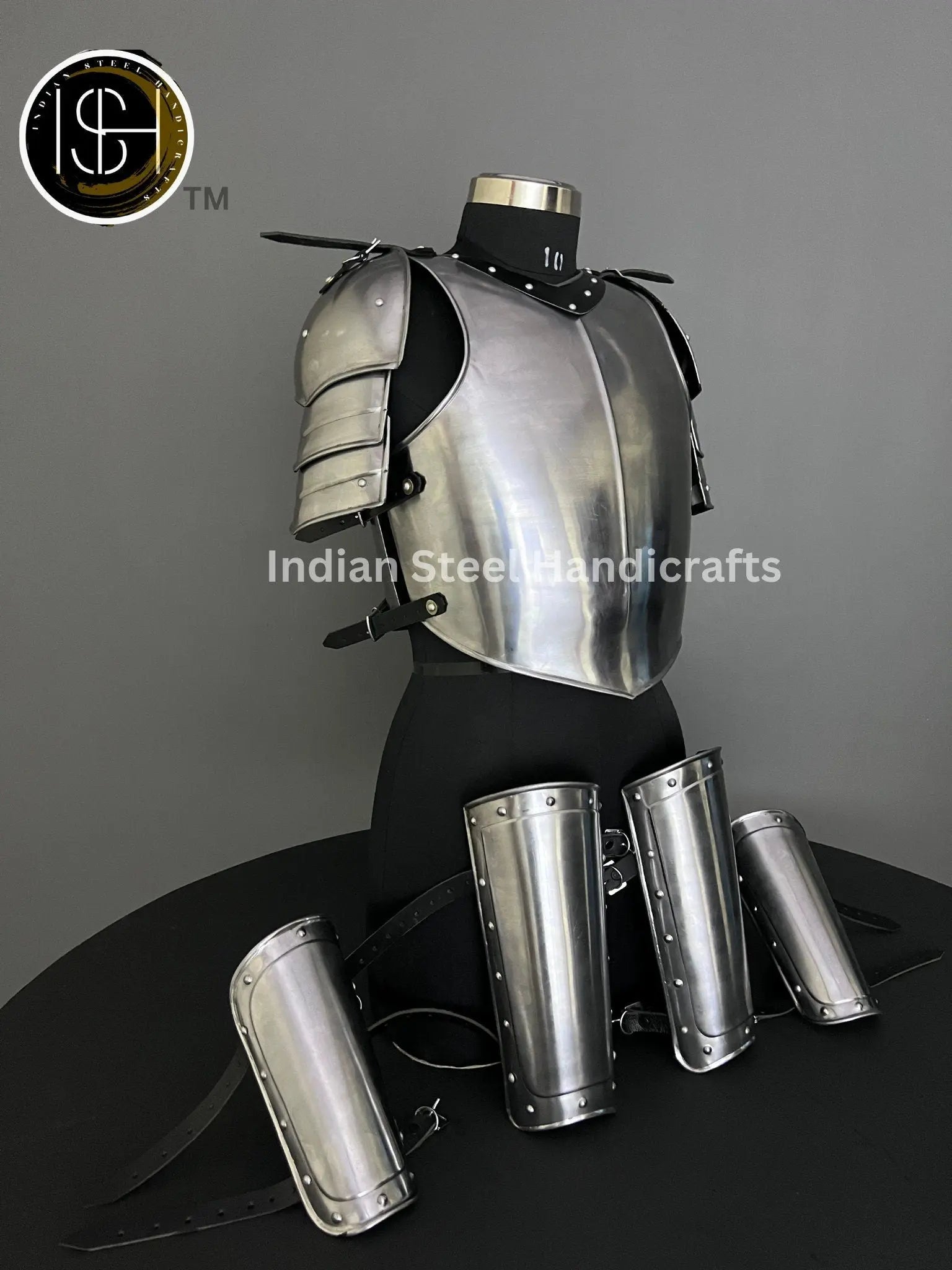 Medieval Knight Lady Armor, Fantasy Female Armor Costume, Cosplay, Larp Armor, Gift item. ISH Collection
