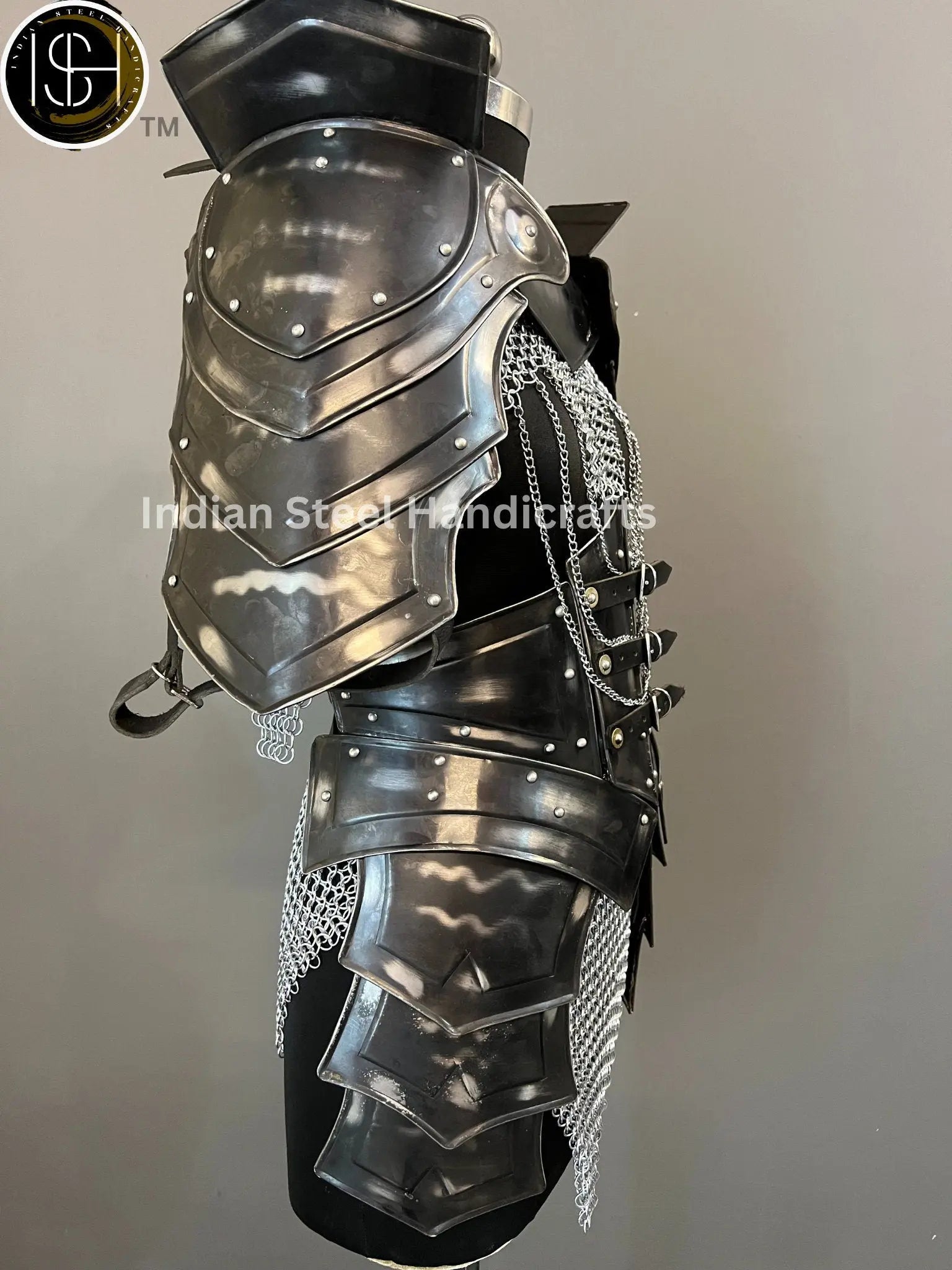 Medieval Ancient Cuirass Armor, Brave Lady Armor,Chainmail Armor, Cosplay Armor, Sca Armor, Larp Armor, Fantasy Armor, Gift for women. ISH Collection