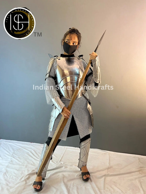 Medieval Steel Cuirass Armor: SCA LARP Cosplay Costume