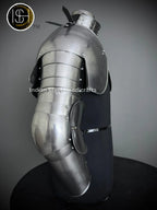 Medieval knight Armor, wearable Armor Costume, functional Armor, Sca, Cosplay, LARP Armor, Halloween gifts, Gift for men. ISH Collection