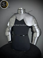 Medieval knight Armor, wearable Armor Costume, functional Armor, Sca, Cosplay, LARP Armor, Halloween gifts, Gift for men. ISH Collection