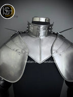Medieval knight Armor, wearable Armor Costume, functional Armor, Sca, Cosplay, LARP Armor, Halloween gifts, Gift for men. ISH Collection