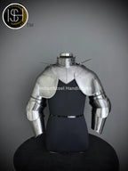 Medieval knight Armor, wearable Armor Costume, functional Armor, Sca, Cosplay, LARP Armor, Halloween gifts, Gift for men. ISH Collection