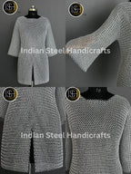 Knight Brave Chainmail Armor, Cosplay Armor, Sca Armor, Larp Armor, Gifts for Women. ISH Collection