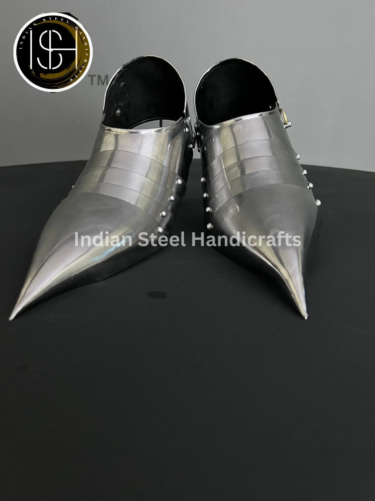 Medieval Knight Armor Sabaton, fantasy great set for Cosplay SCA, LARP, Fantasy Armor, gift item. ISH Collection