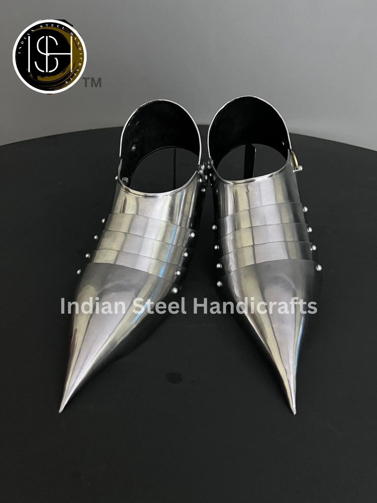 Medieval Knight Armor Sabaton, fantasy great set for Cosplay SCA, LARP, Fantasy Armor, gift item. ISH Collection