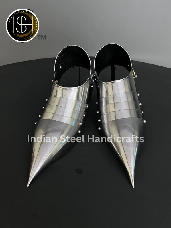 Medieval Knight Armor Sabaton, fantasy great set for Cosplay SCA, LARP, Fantasy Armor, gift item. ISH Collection