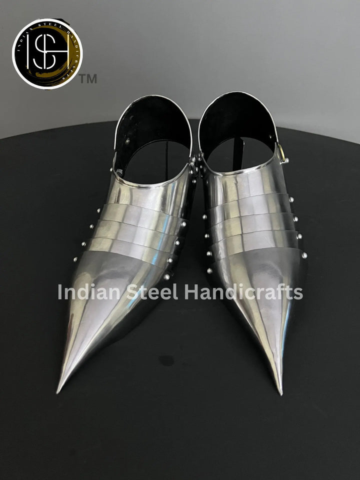 Medieval Knight Armor Sabaton, fantasy great set for Cosplay SCA, LARP, Fantasy Armor, gift item. ISH Collection