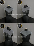Chainmail Harness, Chainmail Chains Layers top & Skirt, Rings Costume, Wedding Cosplay Costume, Larp , Cosplay, Sca Armor, Gift For Women. ISH Collection